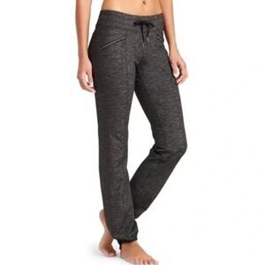 Athleta Metro Slouch Pant Heathered Grey Womens SIZE S